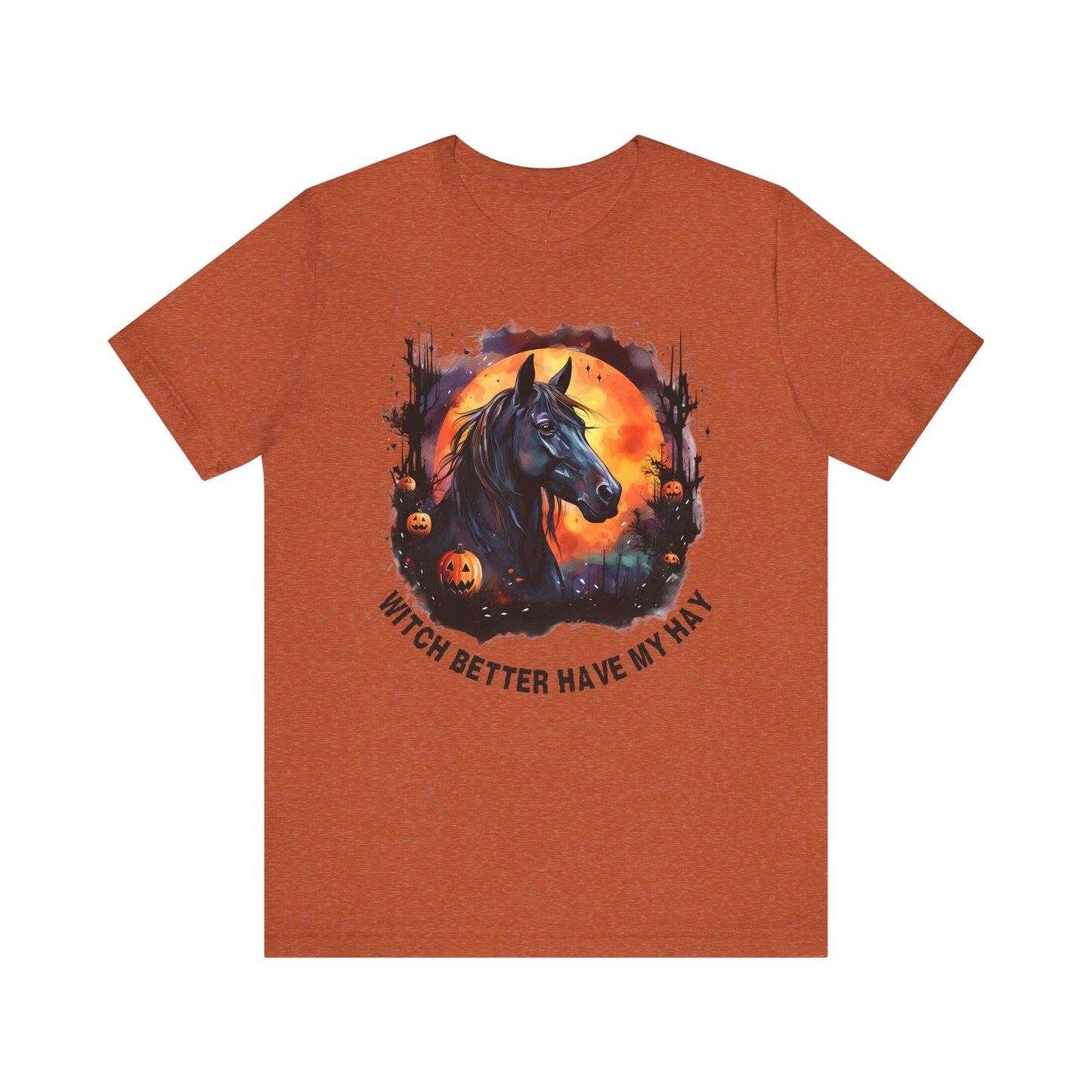Witchy Equestrian Halloween Shirt