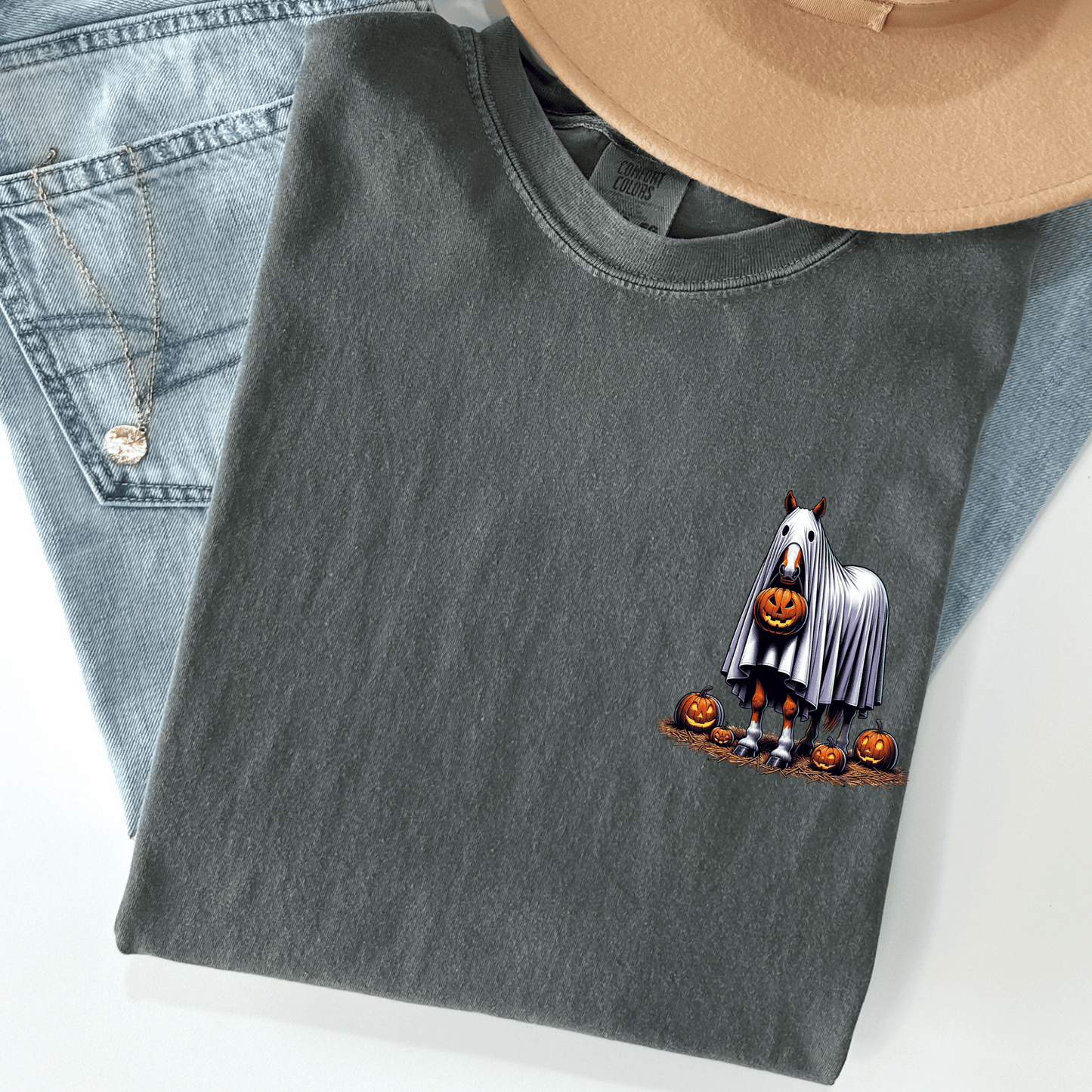 Horse Ghost Halloween Shirt