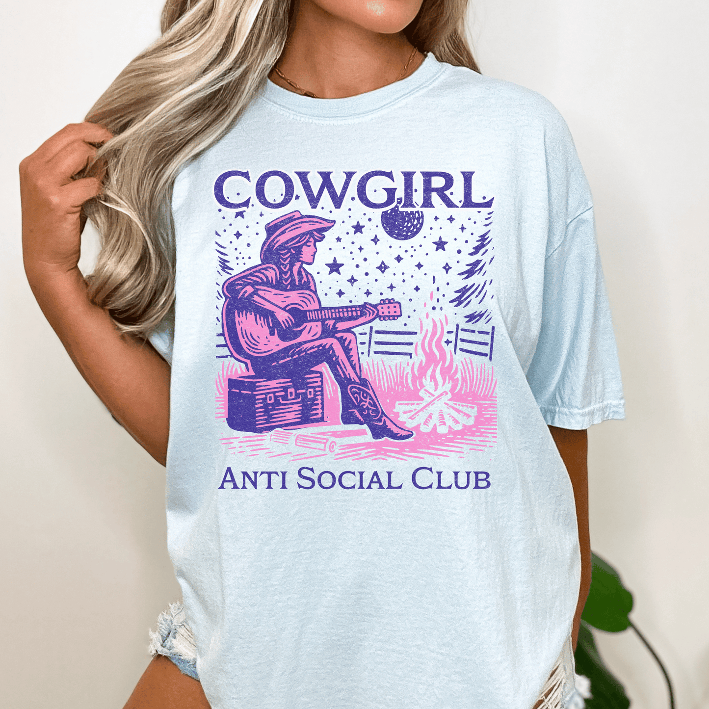 Cowgirl Anti Social Club Shirt