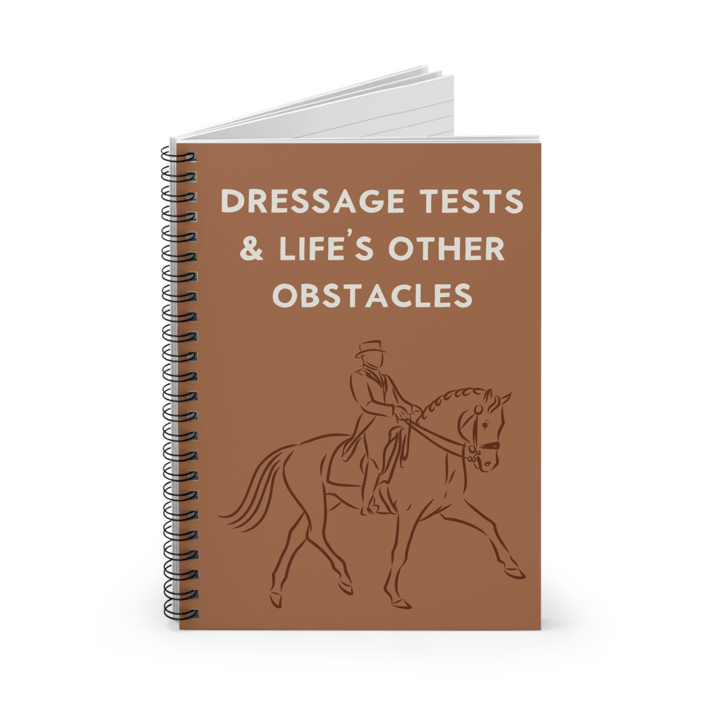 Dressage Spiral Notebook