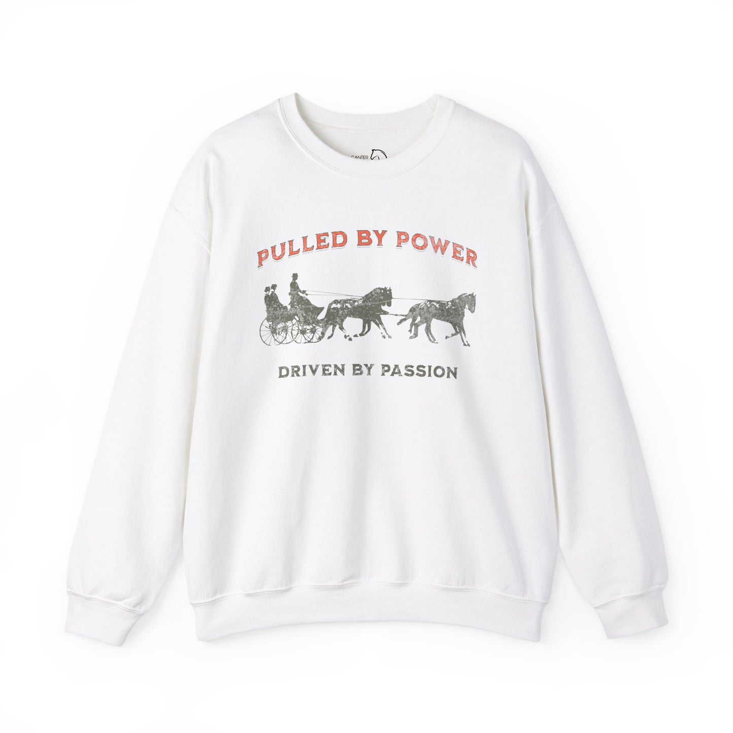 Horse driving sweatshirt