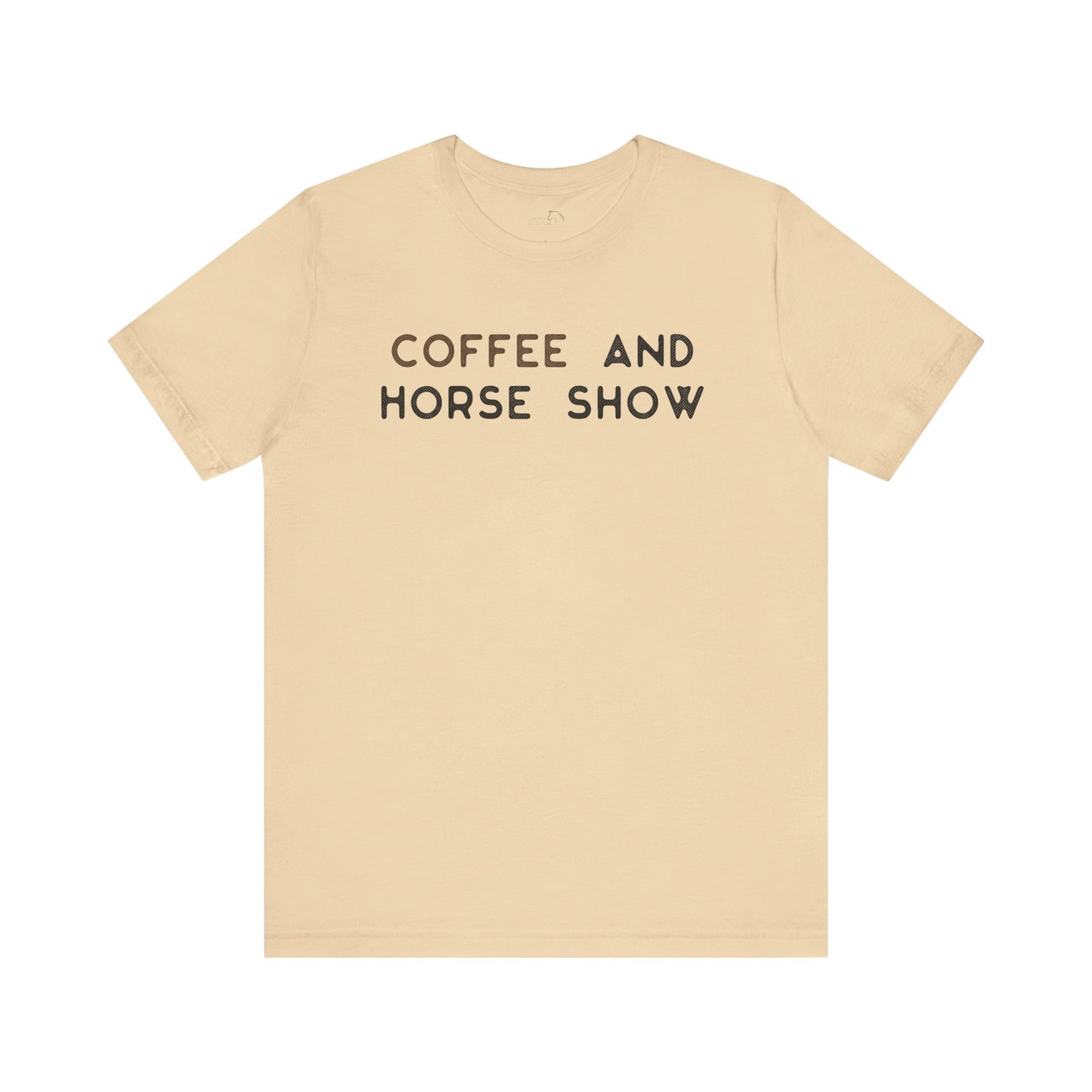Horse coffee shirt
