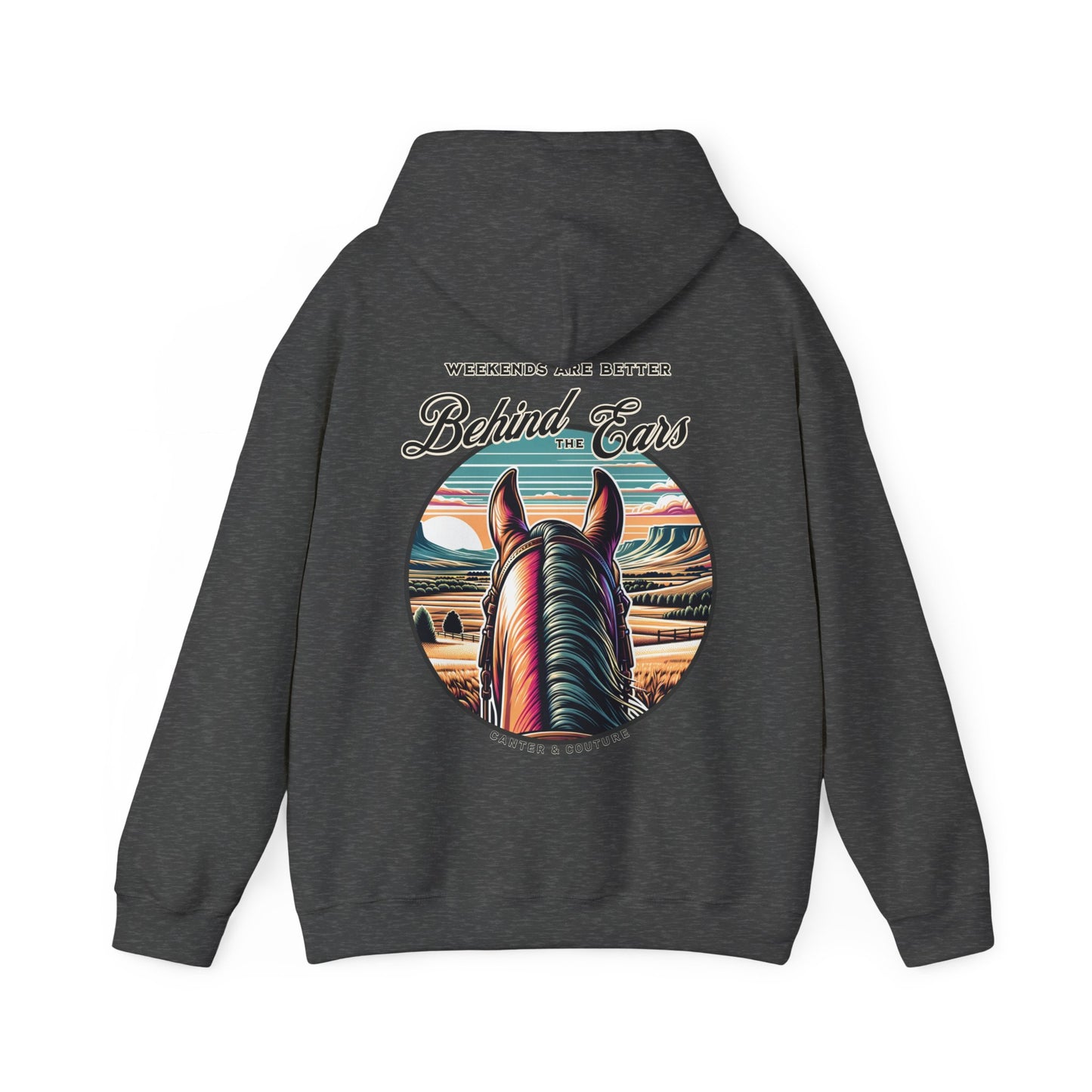 Behind The Ears Hoodie, Trail Ride Sweatshirt