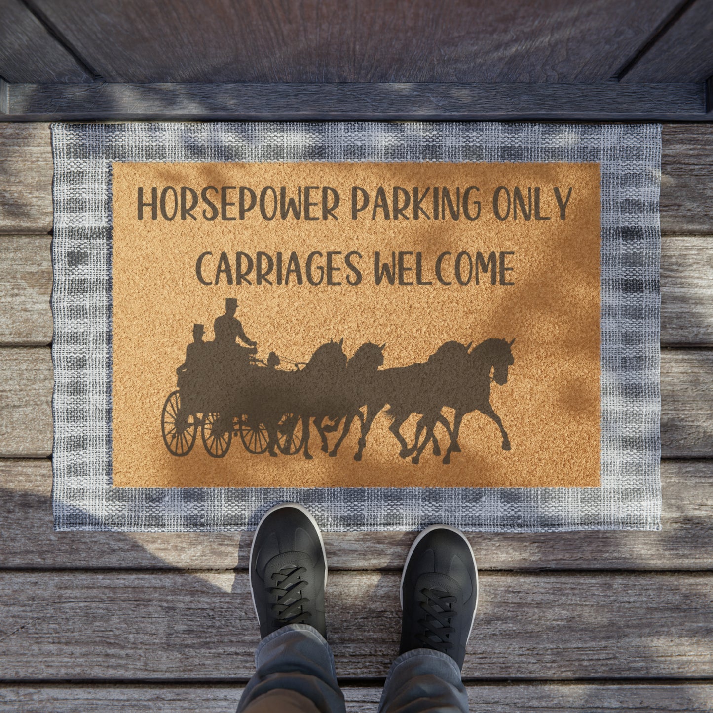 Barn doormat
