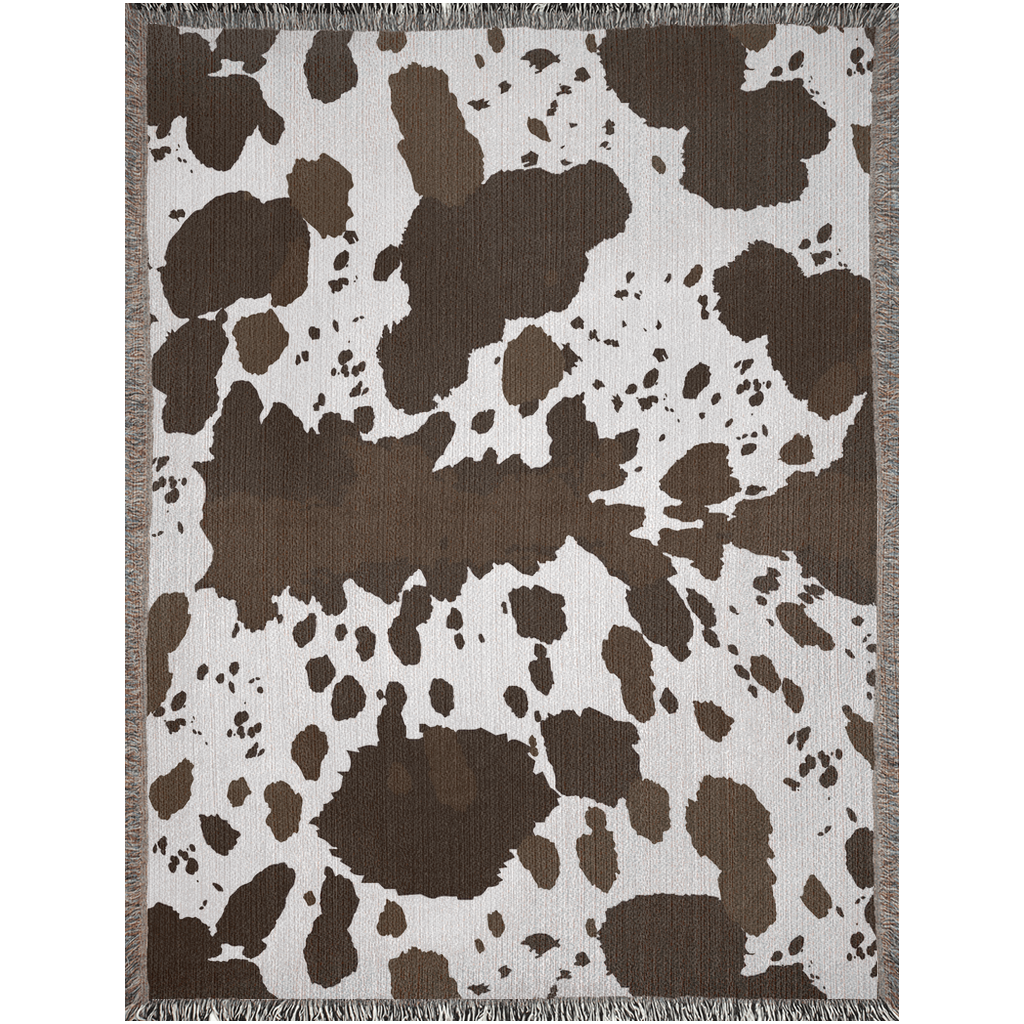 Cowhide Woven Blanket