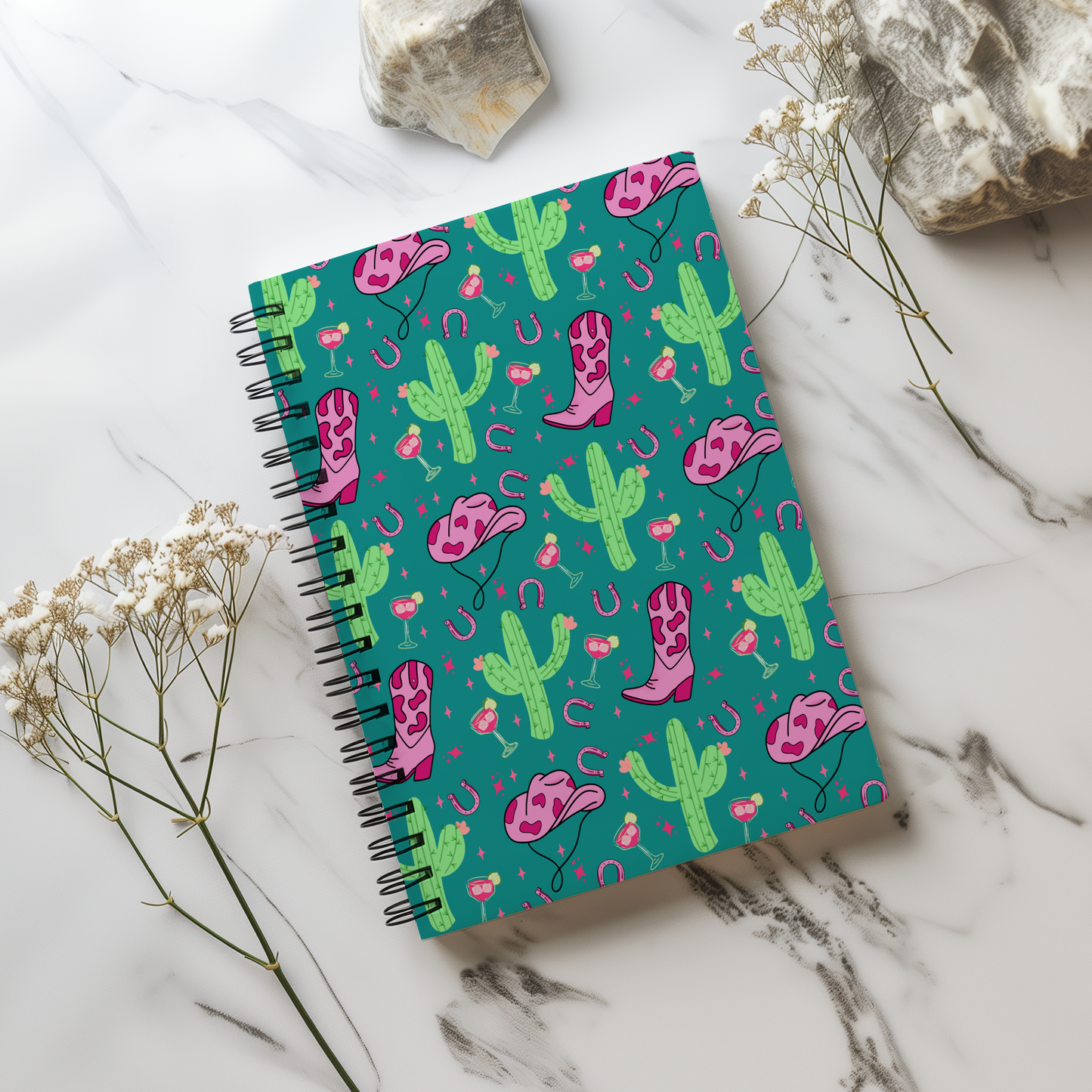 Cowgirl Spiral Notebook