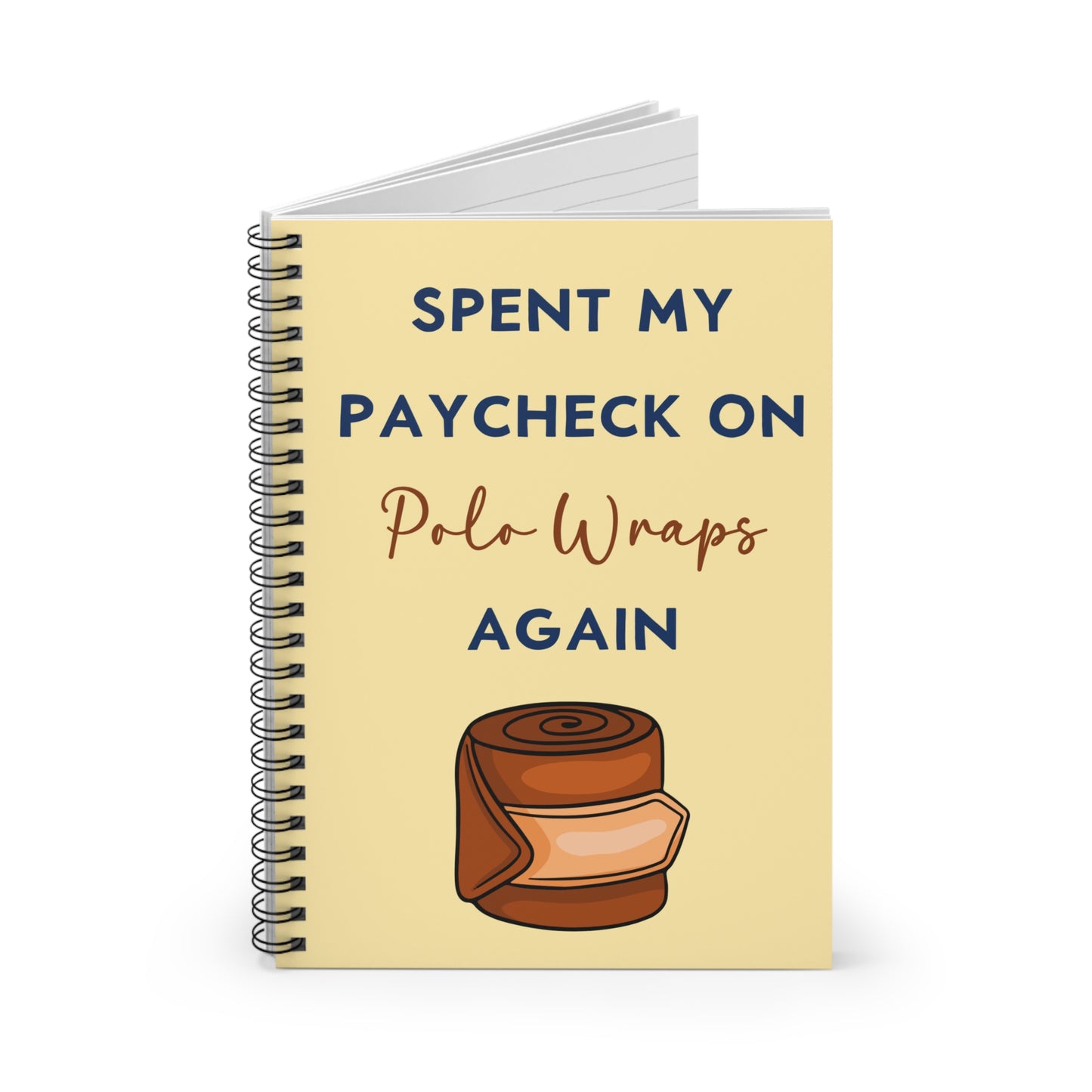 Funny Horse Owner Spiral Notebook