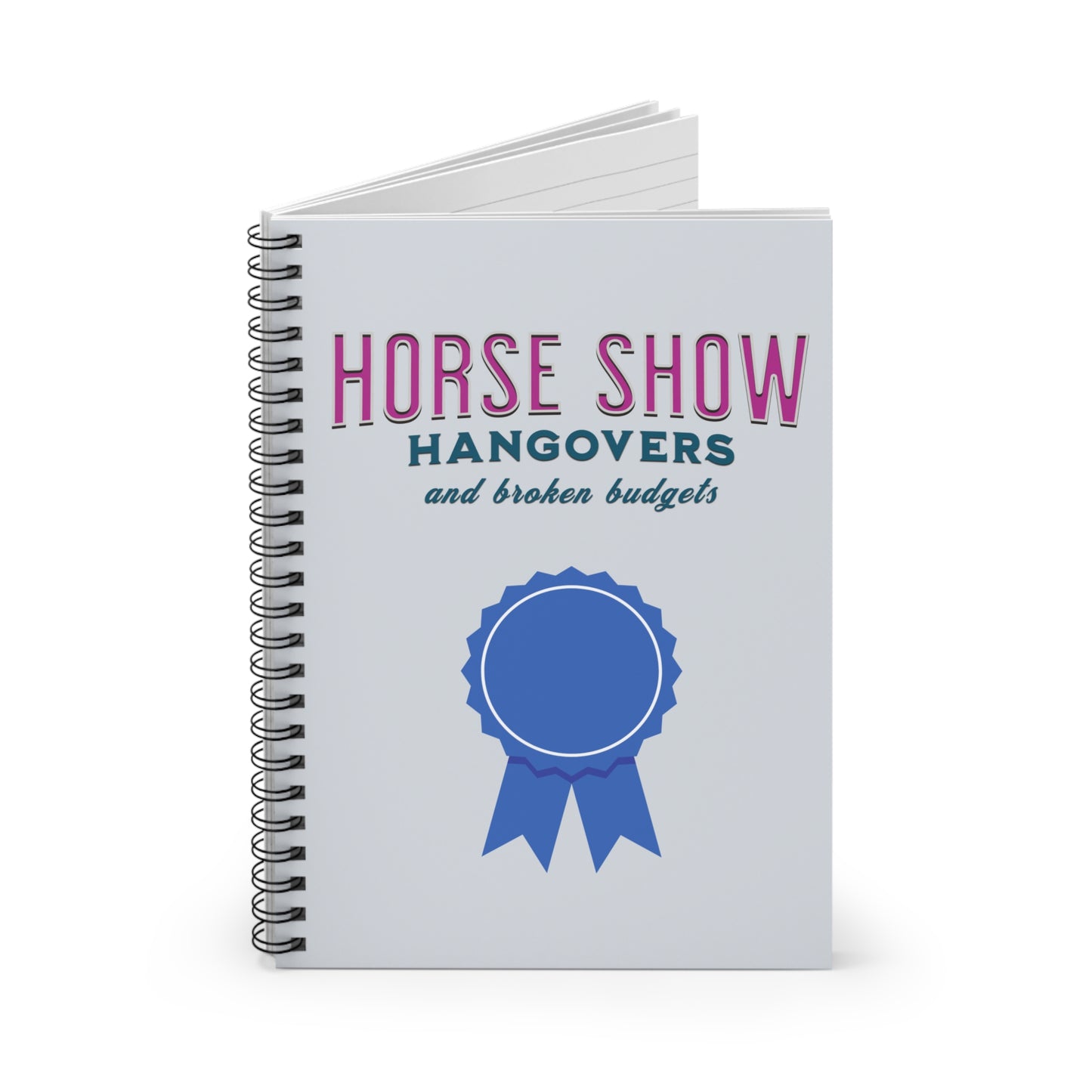 Horse show Spiral Notebook