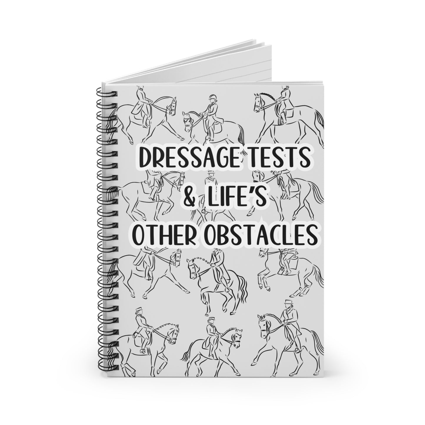 Dressage Spiral Notebook
