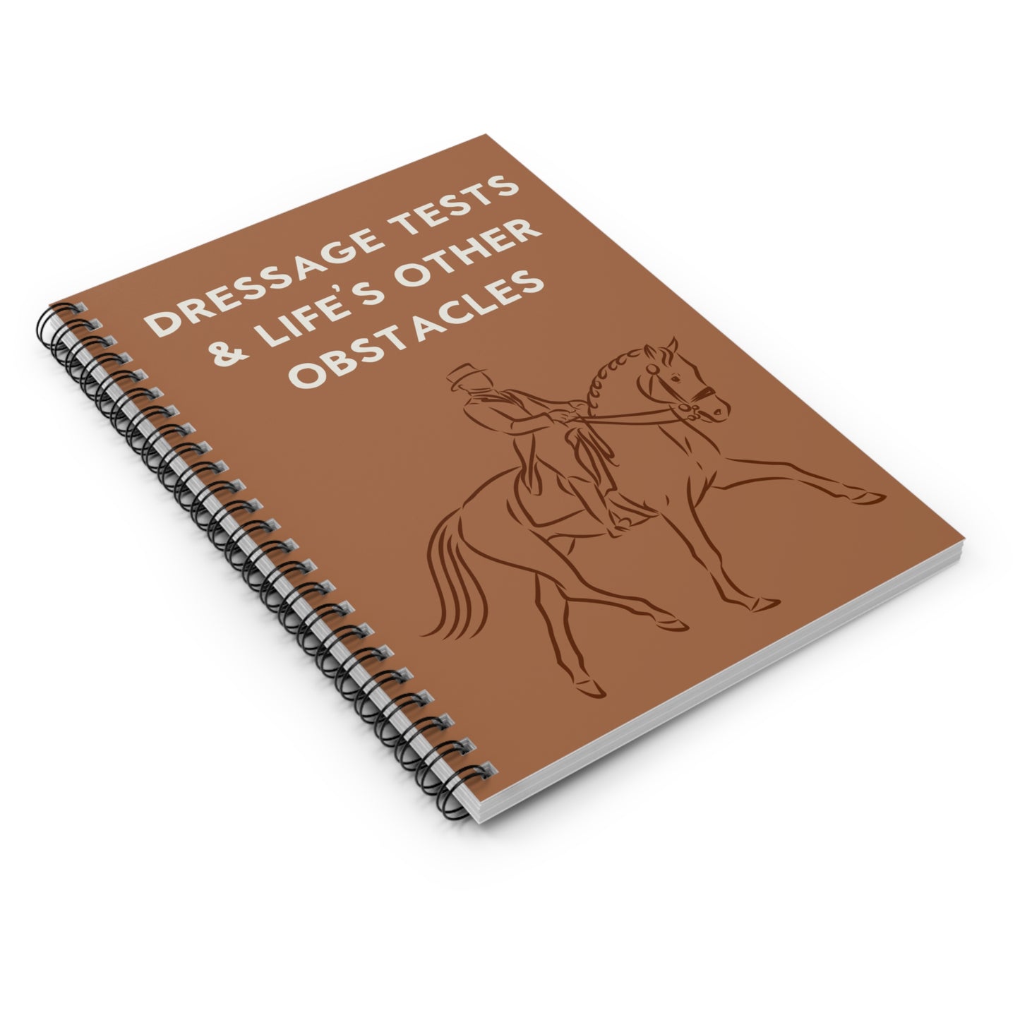 Dressage Spiral Notebook