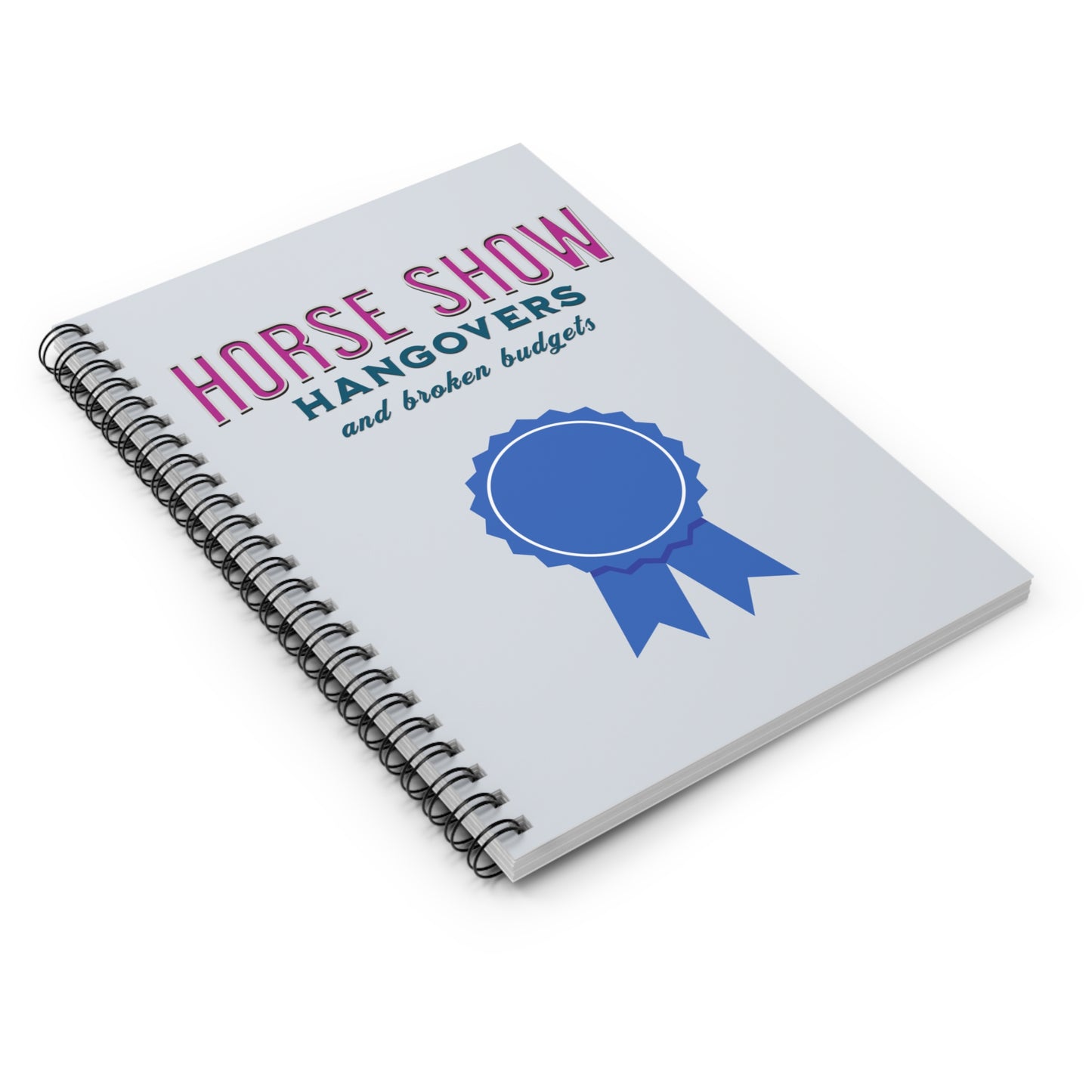 Horse show Spiral Notebook