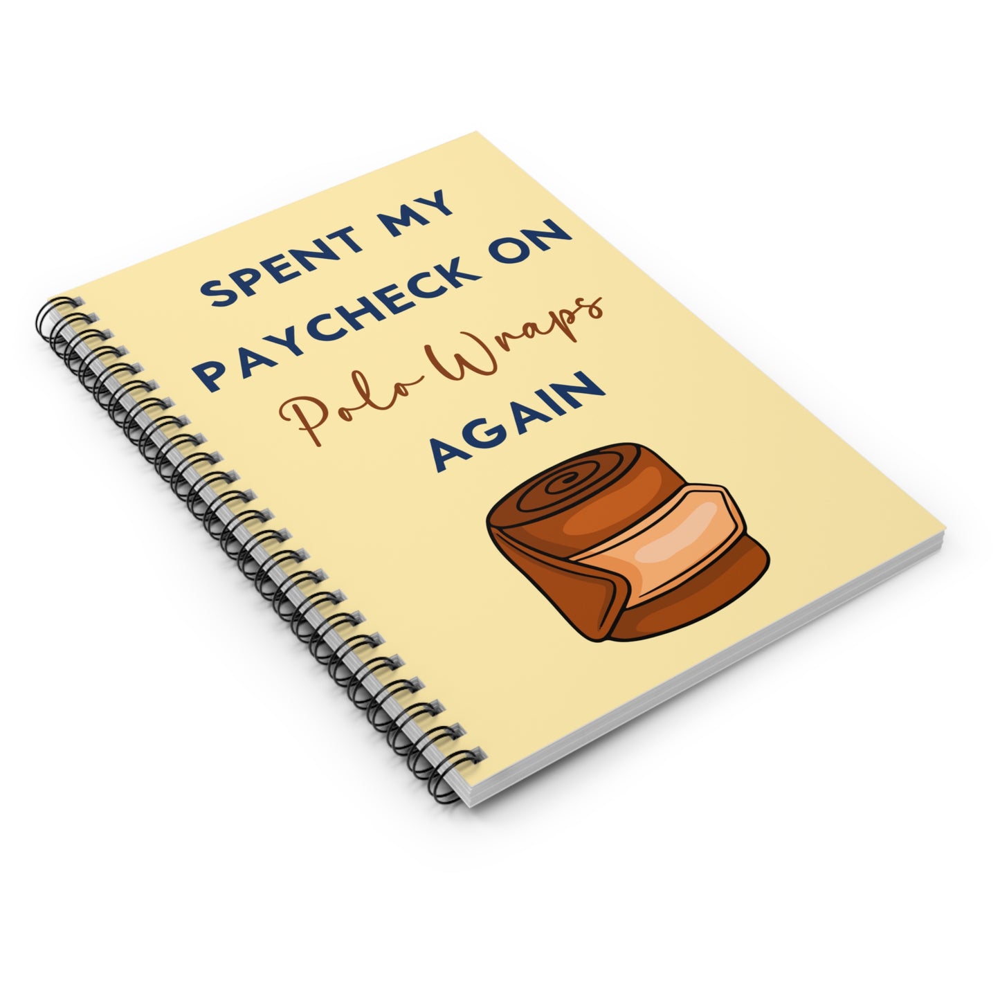 Funny Horse Owner Spiral Notebook