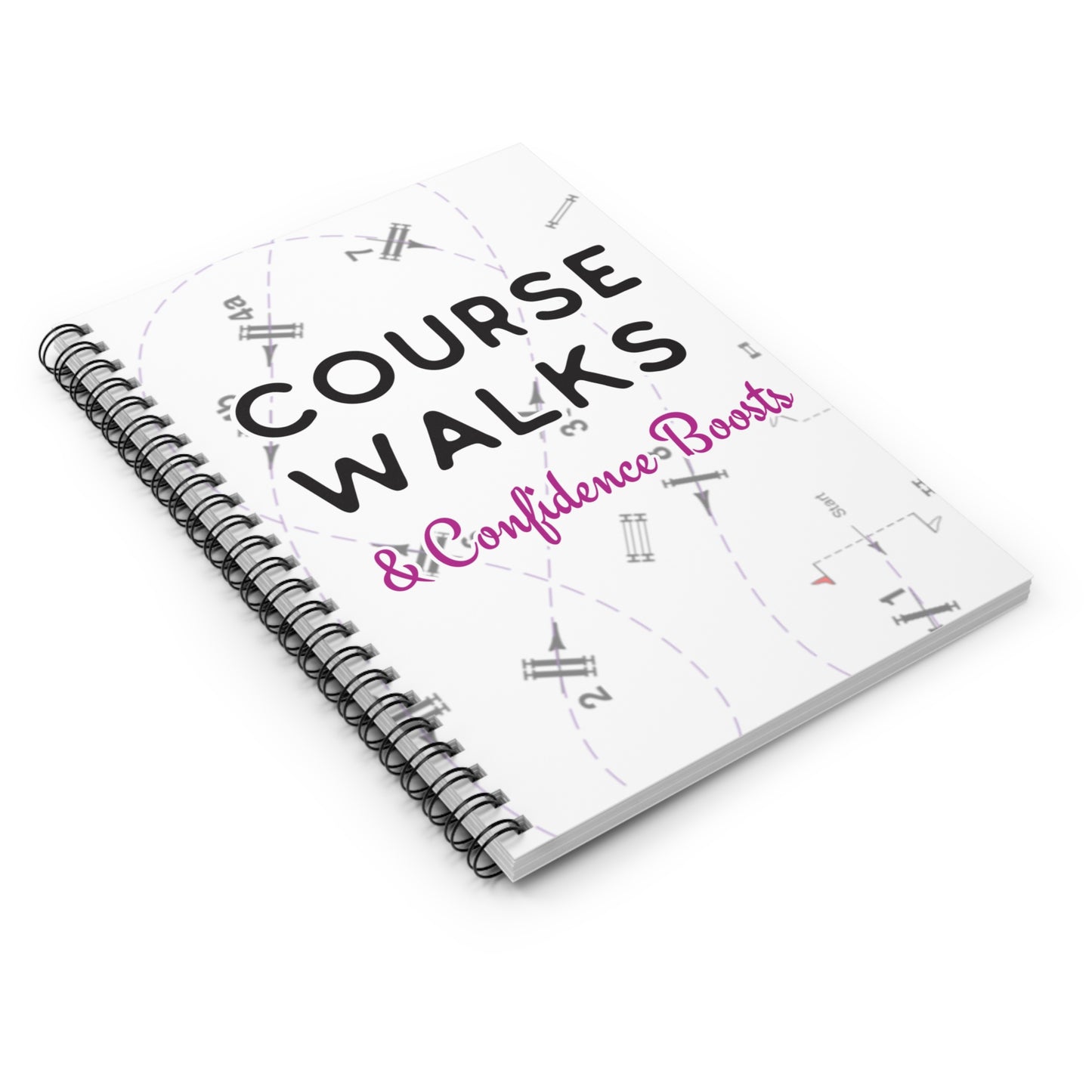 Course Walks Spiral Notebook