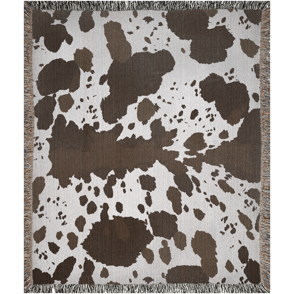 Cowhide Woven Blanket