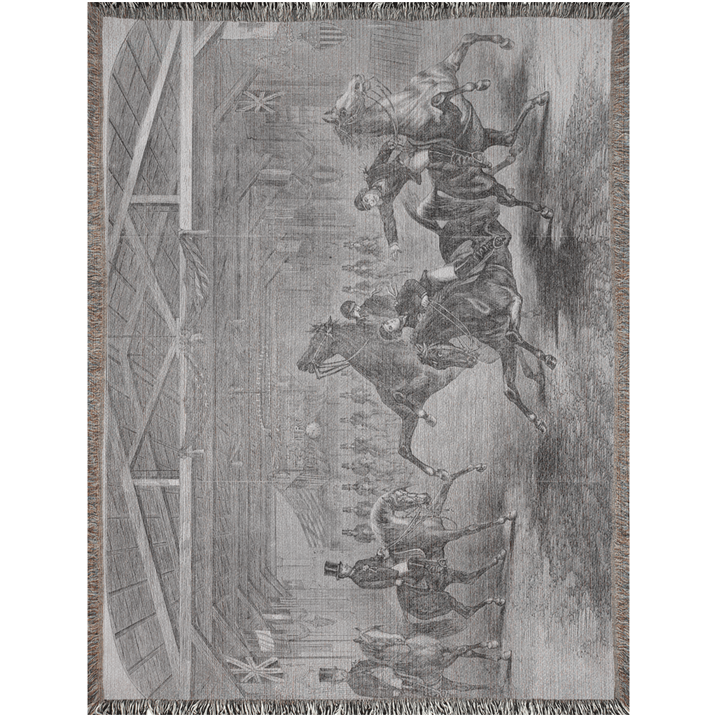 Hoboken Riding Club Woven Blanket