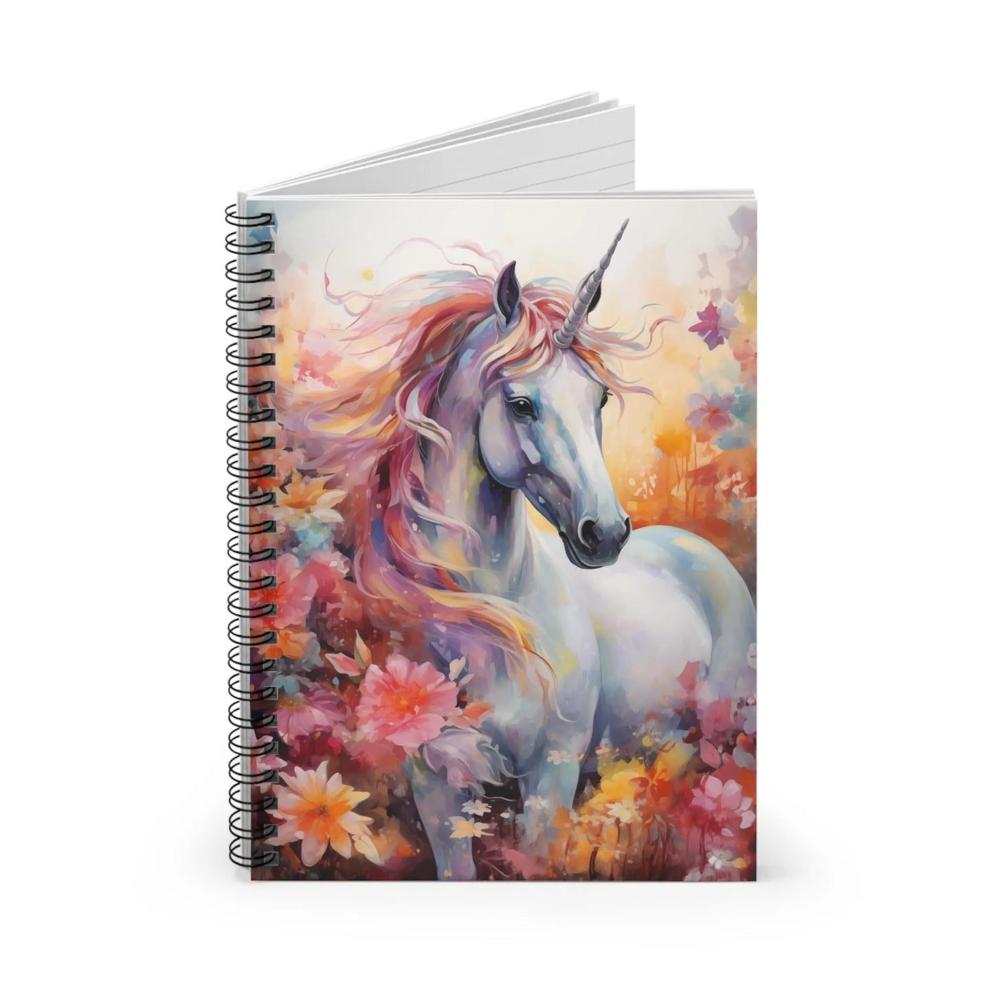 Enchanted Unicorn Spiral Notebook
