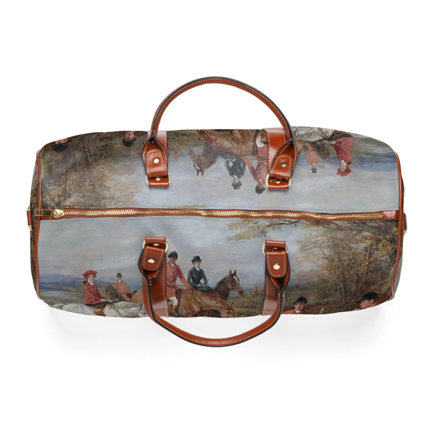 Horse And Hounds Travel Bag
