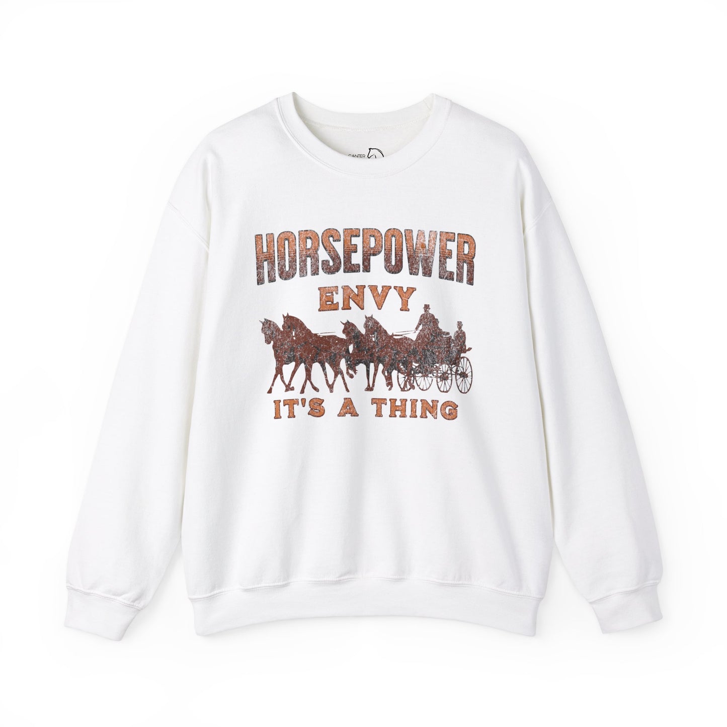 Horse driving sweatshirt