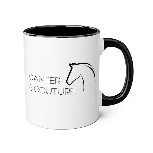 Canter & Couture Accent Coffee Mugs, 11oz