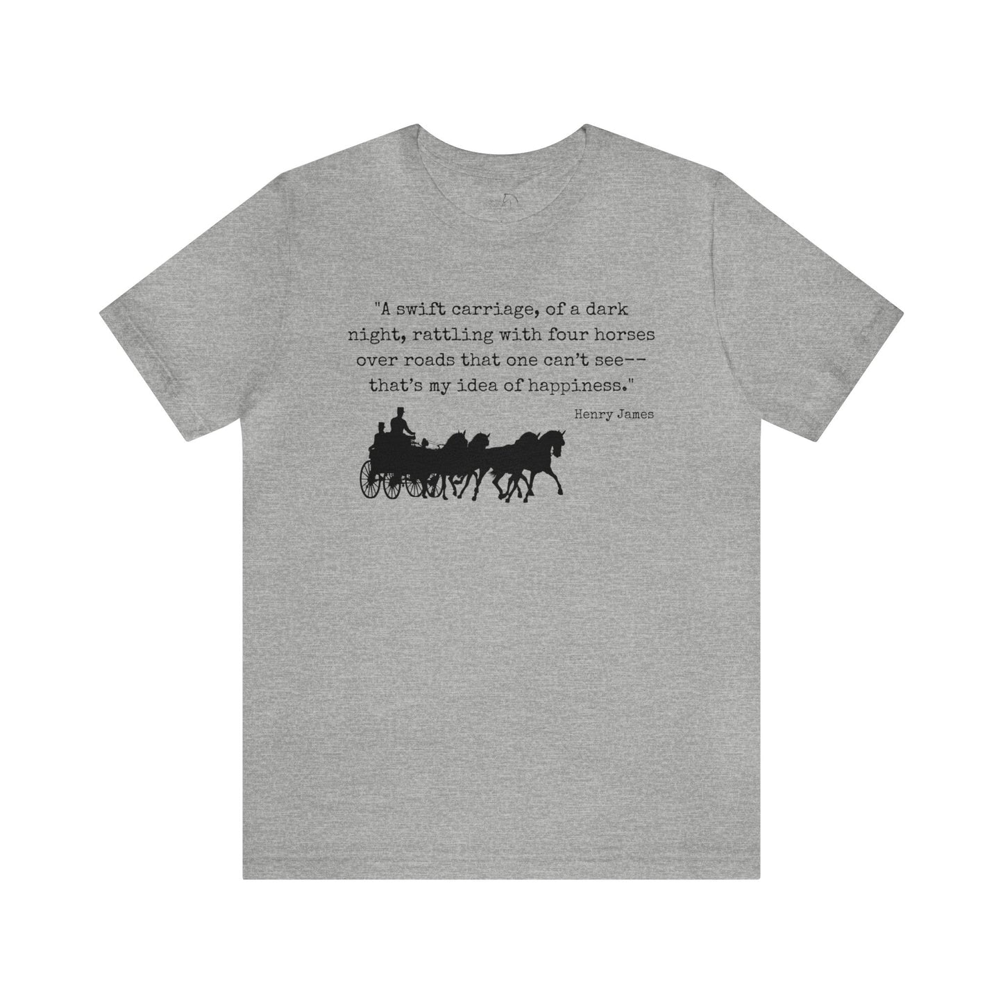 Carriage Driving Poetry Shirt