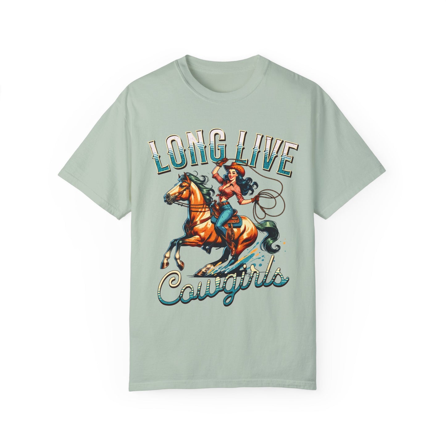 Retro Cowgirl Pinup Shirt