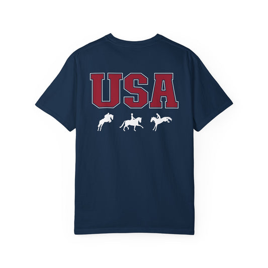 Patriotic Equestrian Summer Games 2024 Shirt