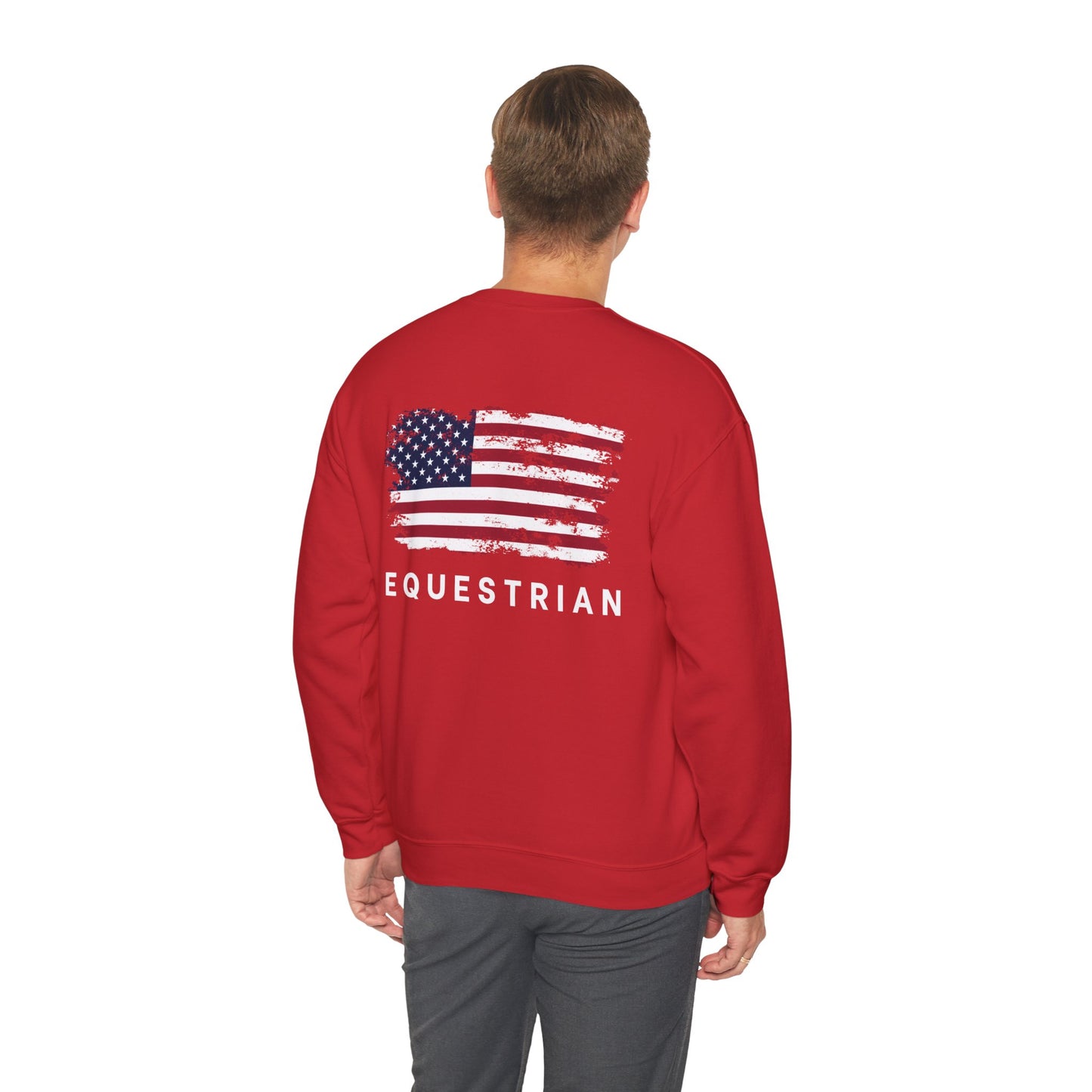 Patriotic Equestrian Summer Games 2024 Sweatshirt