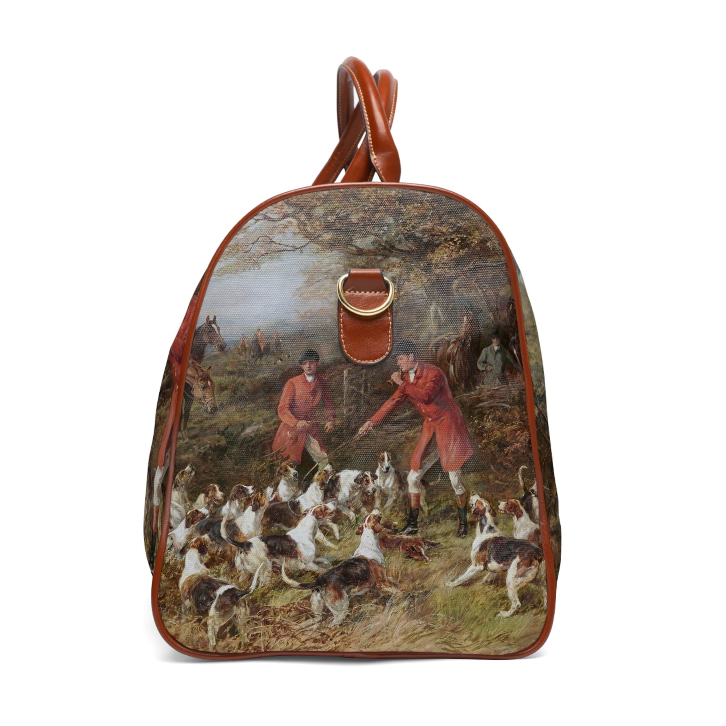 Horse And Hounds Travel Bag