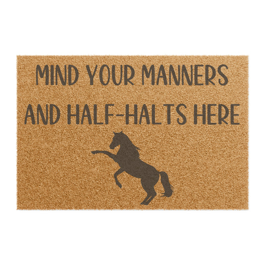 Barn doormat