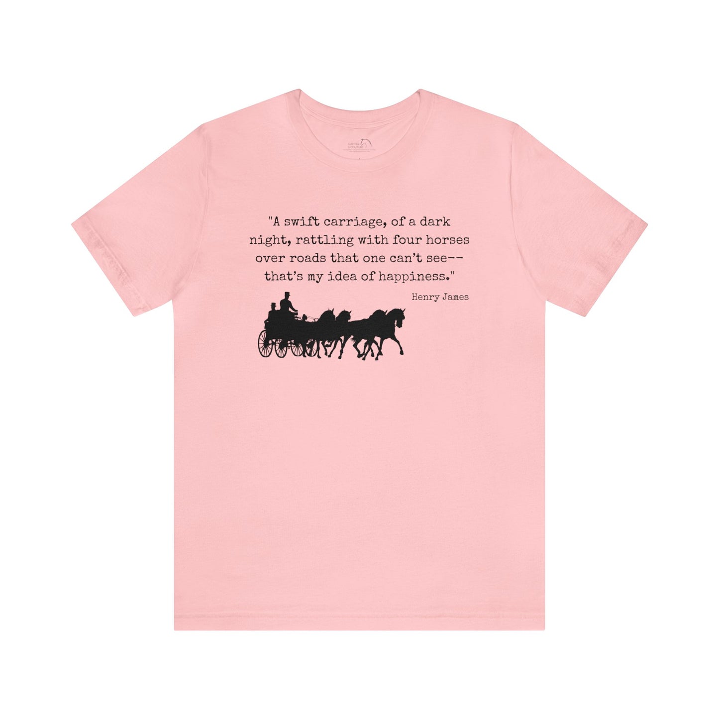 Carriage Driving Poetry Shirt