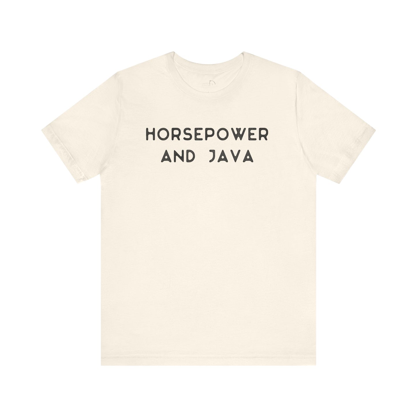 Horse coffee shirt