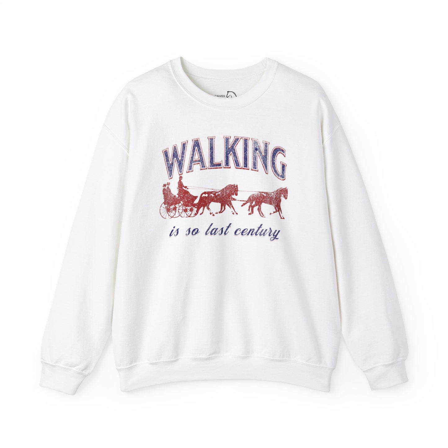 Horse driving sweatshirt