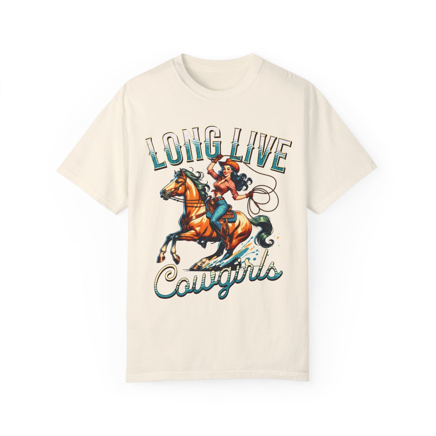 Retro Cowgirl Pinup Shirt