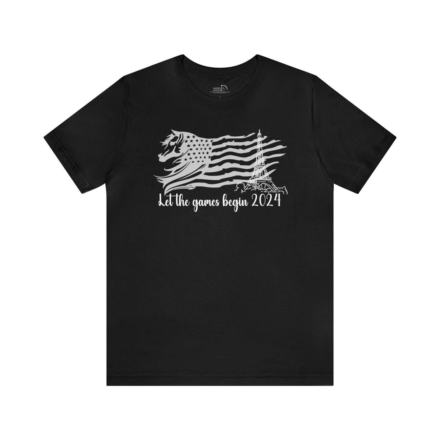 Patriotic Equestrian Summer Games 2024 T-Shirt