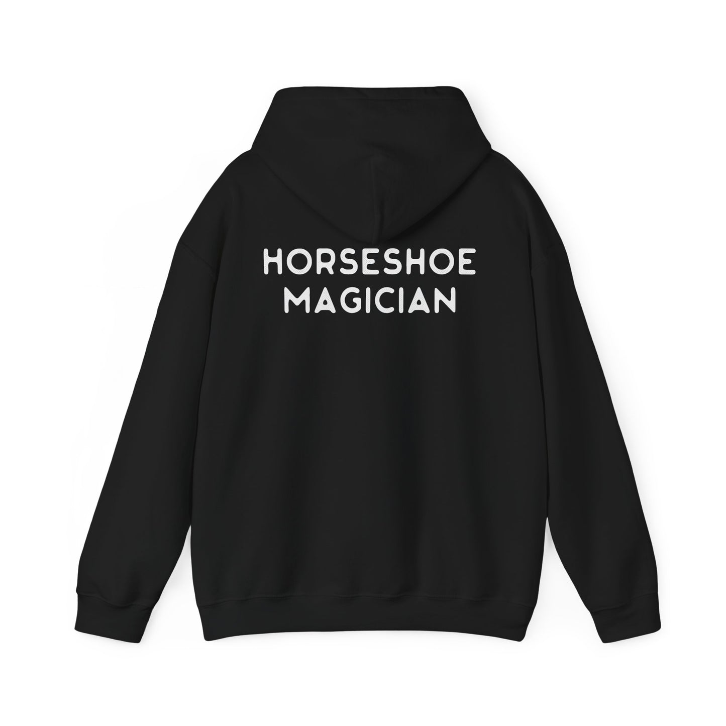 Horseshoe Magician, farrier hoodie