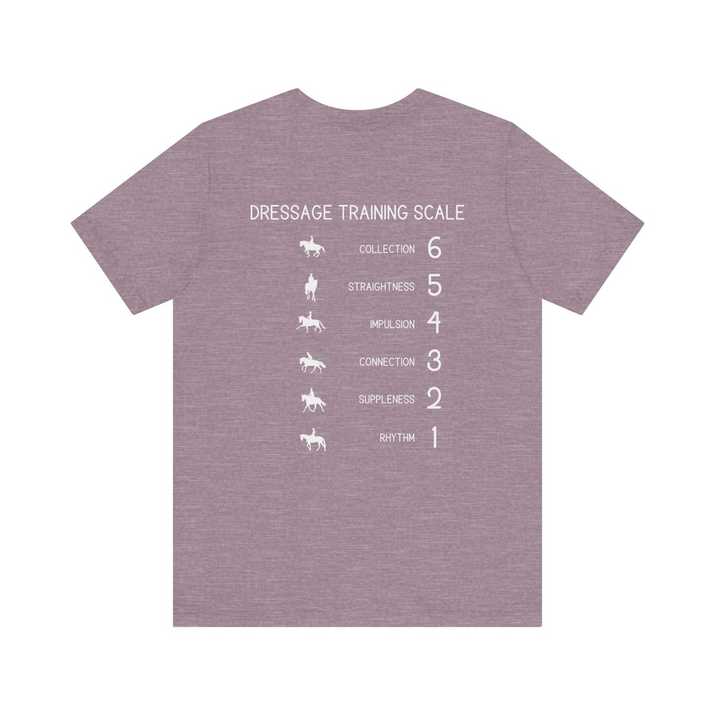 Dressage training scale shirt