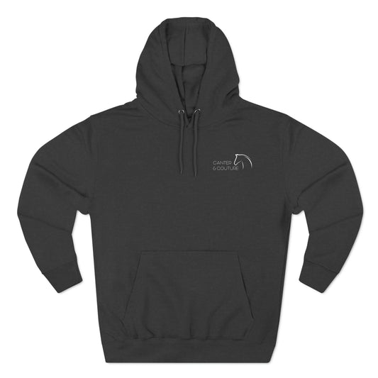 Canter & Couture Three-Panel Fleece Hoodie