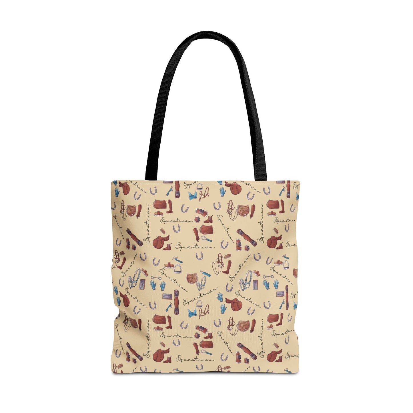 Equestrian tote bag