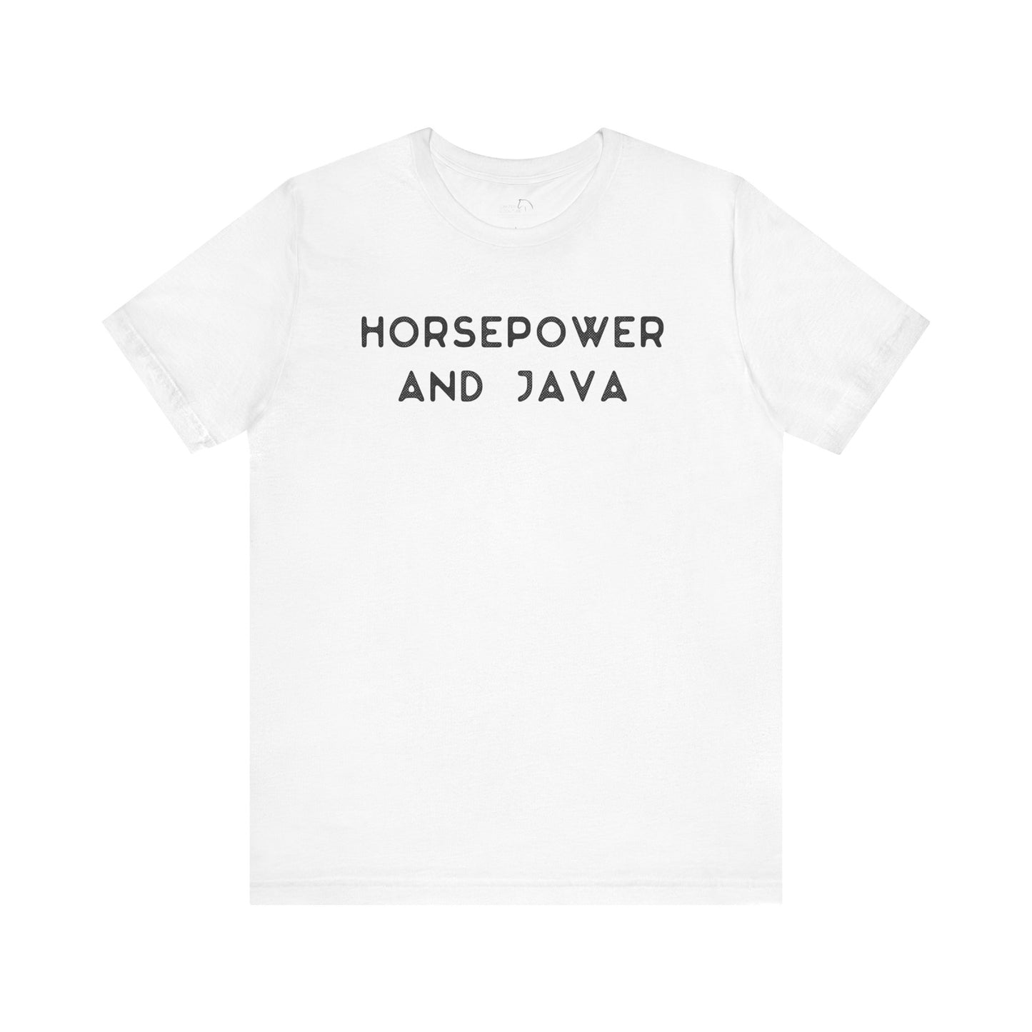 Horse coffee shirt