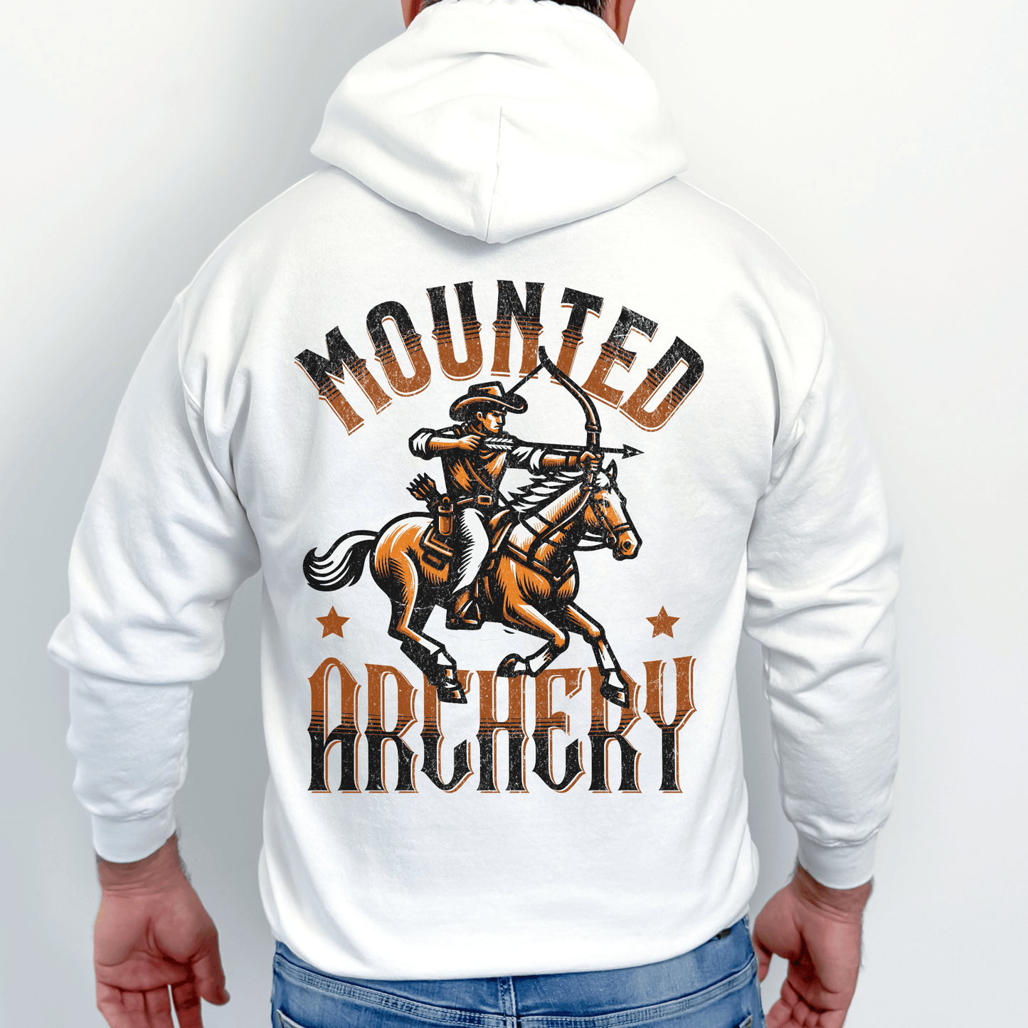 Mounted archery hoodie