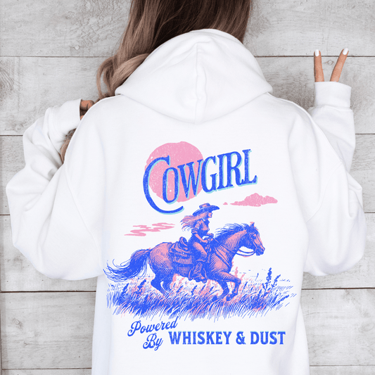 Retro cowgirl hoodie