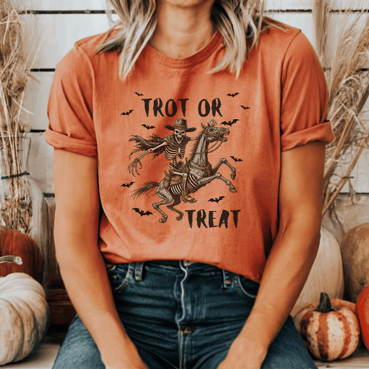 Trot Or Treat Halloween Shirt