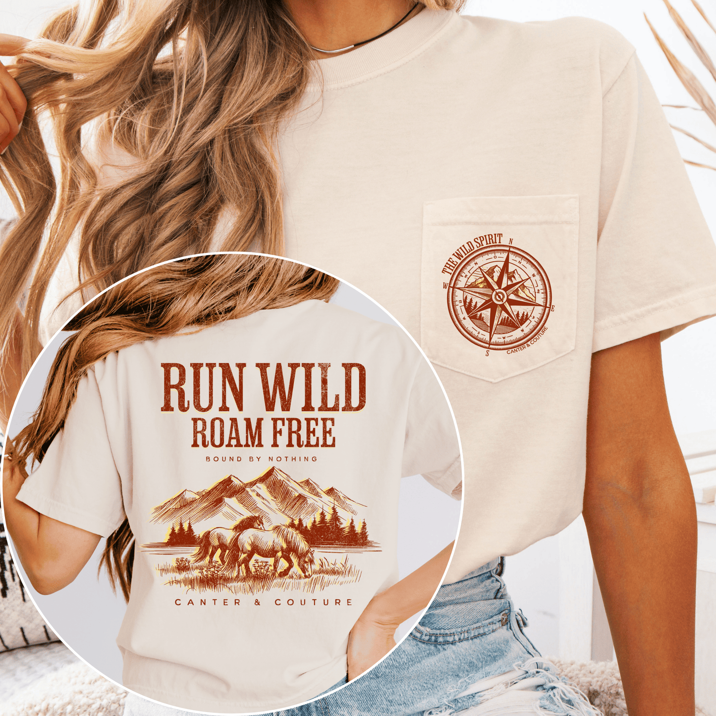 Wild Horse Pocket T-Shirt
