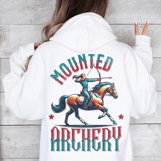 Mounted archery hoodie