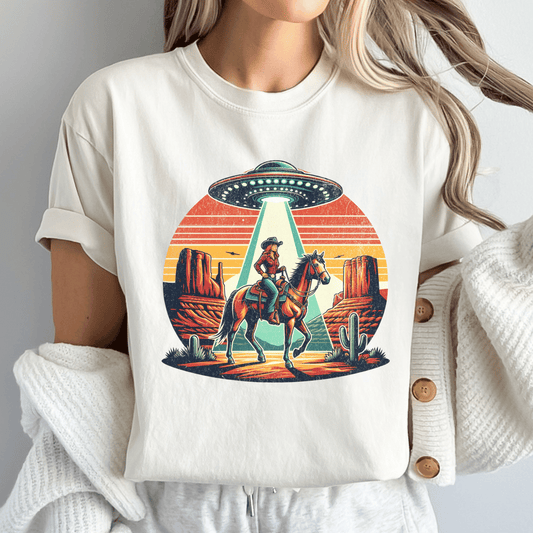 Cowgirl UFO shirt