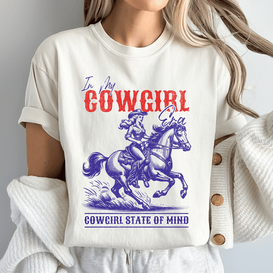 Retro Cowgirl Western Shirt – In My Cowgirl Era Tee