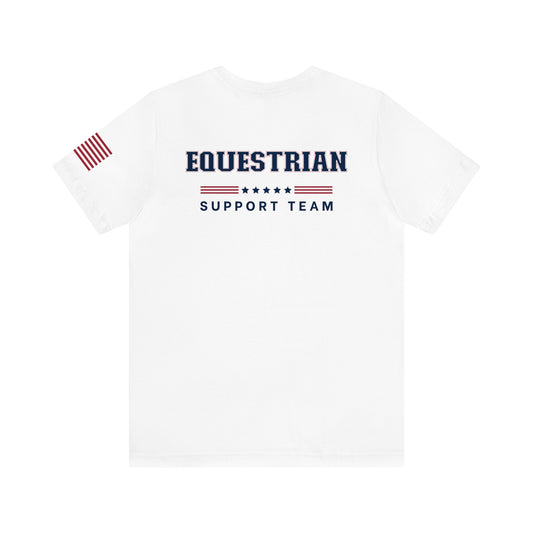 Patriotic Equestrian Support Team T-shirt