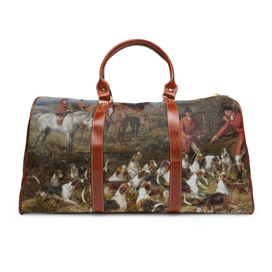 Horse And Hounds Travel Bag