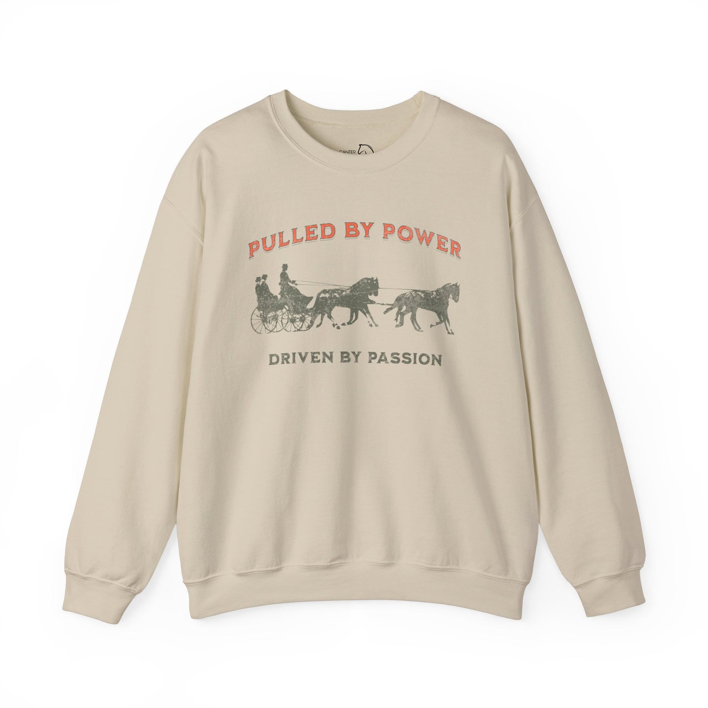Horse driving sweatshirt