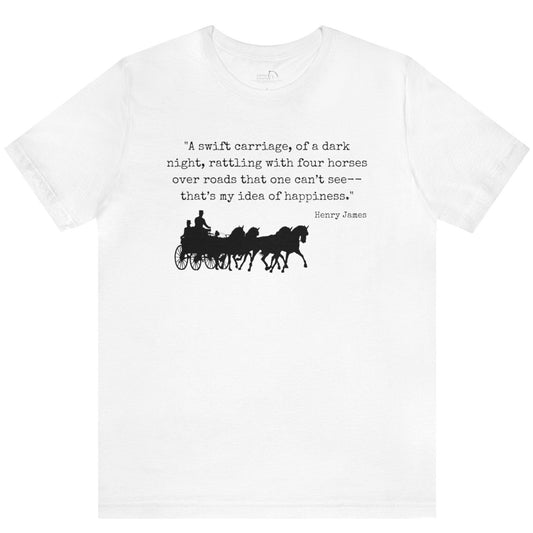 Carriage Driving Poetry Shirt